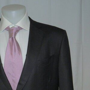 Ermenegildo Zegna Su Misura Exclusively 15milmil15 2019 Gray Check Suit 46S